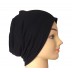 Under scarf- Black colored hijab cap